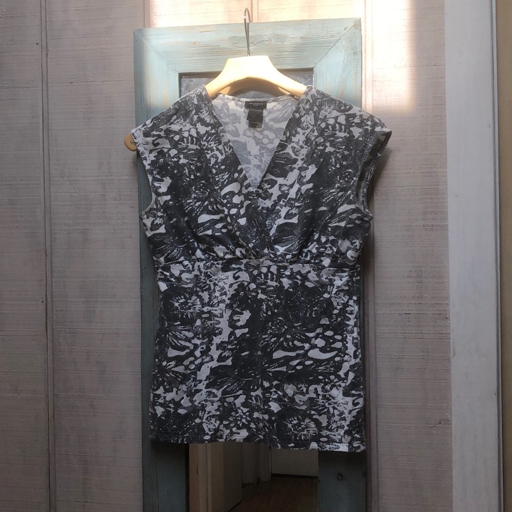 Ann Taylor Faux Wrap Shirt